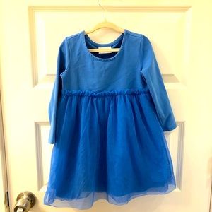 Hanna Andersson Blue Tulle Dress